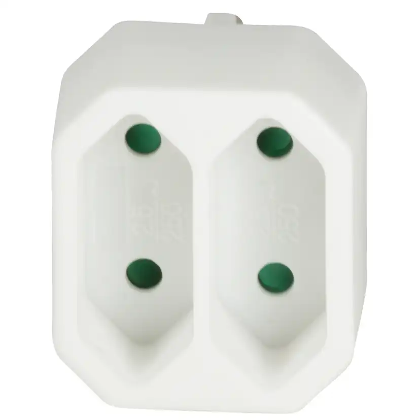 Grenuttag LogiLink Med 2 st Euro-uttag