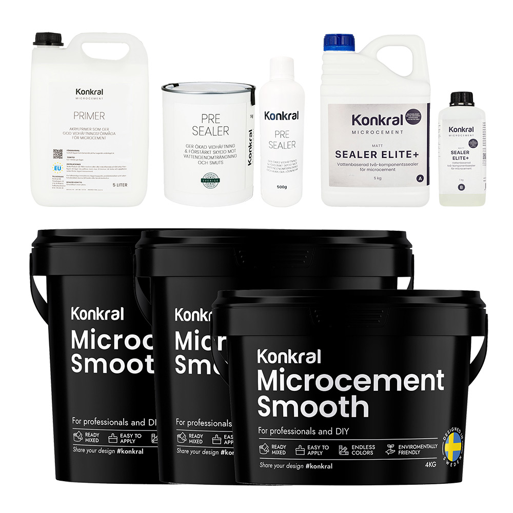 Paket 50 kvm Sand Sealer Elite+ Sealer Elite+ 2.Sand 50 kvm
