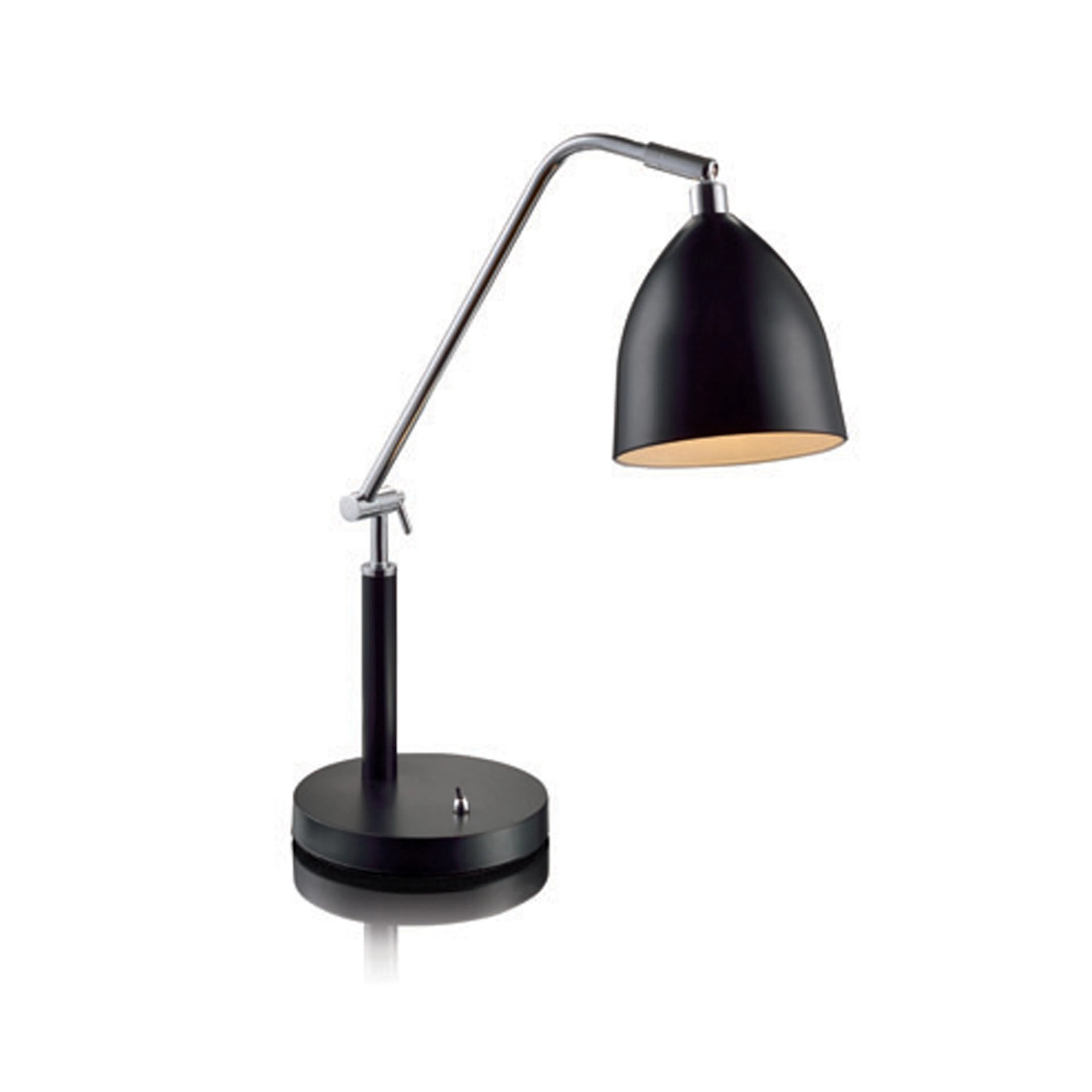 Fredrikshamn bordslampa i svart Svart