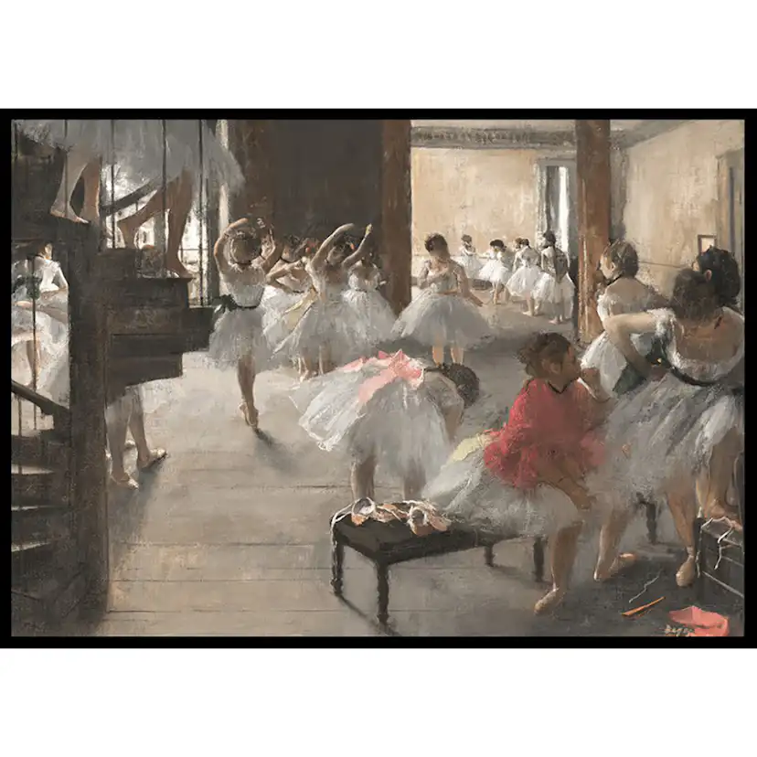 Poster Gallerix The Dance Class By Edgar Degas
