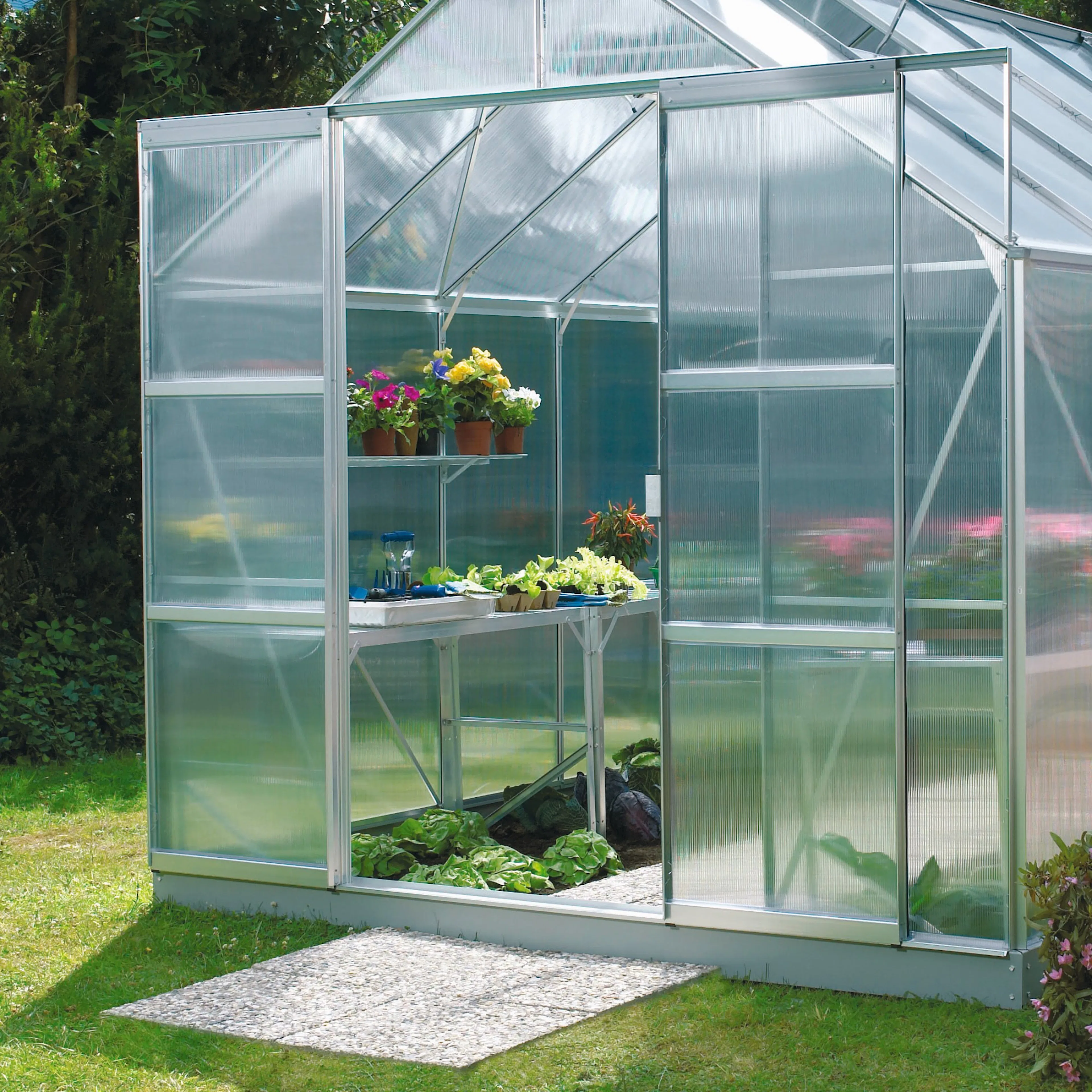 Dubbeldörrar Vitavia Till Merkur utan Glas