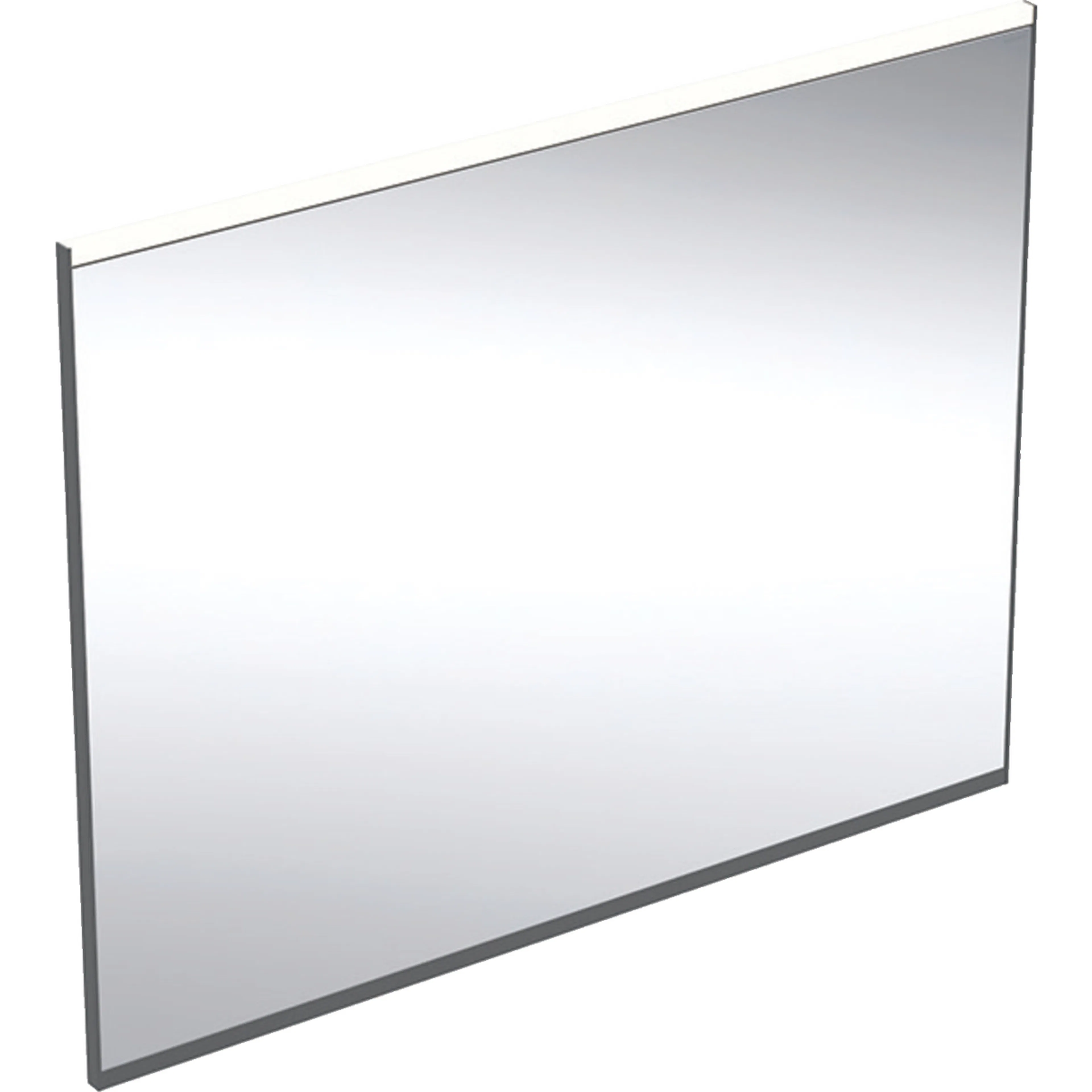 Ifö Option Plus Square med direkt och indirekt belysning Mattsvart, Bredd: 90 cm
