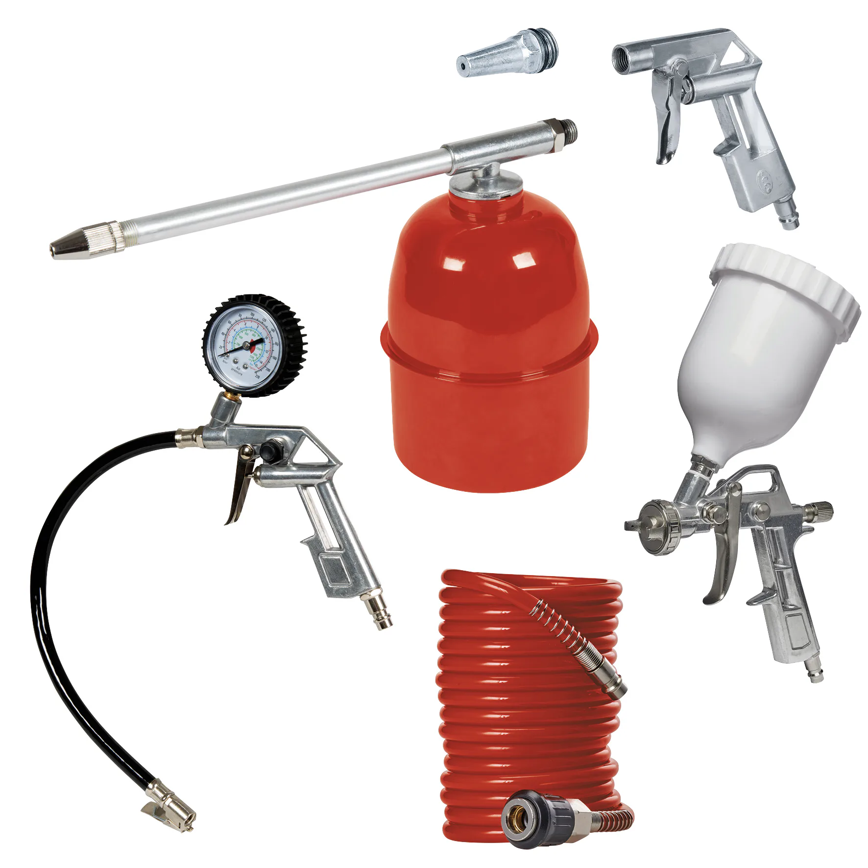 Tryckluftsverktyg Set Einhell 5 delar