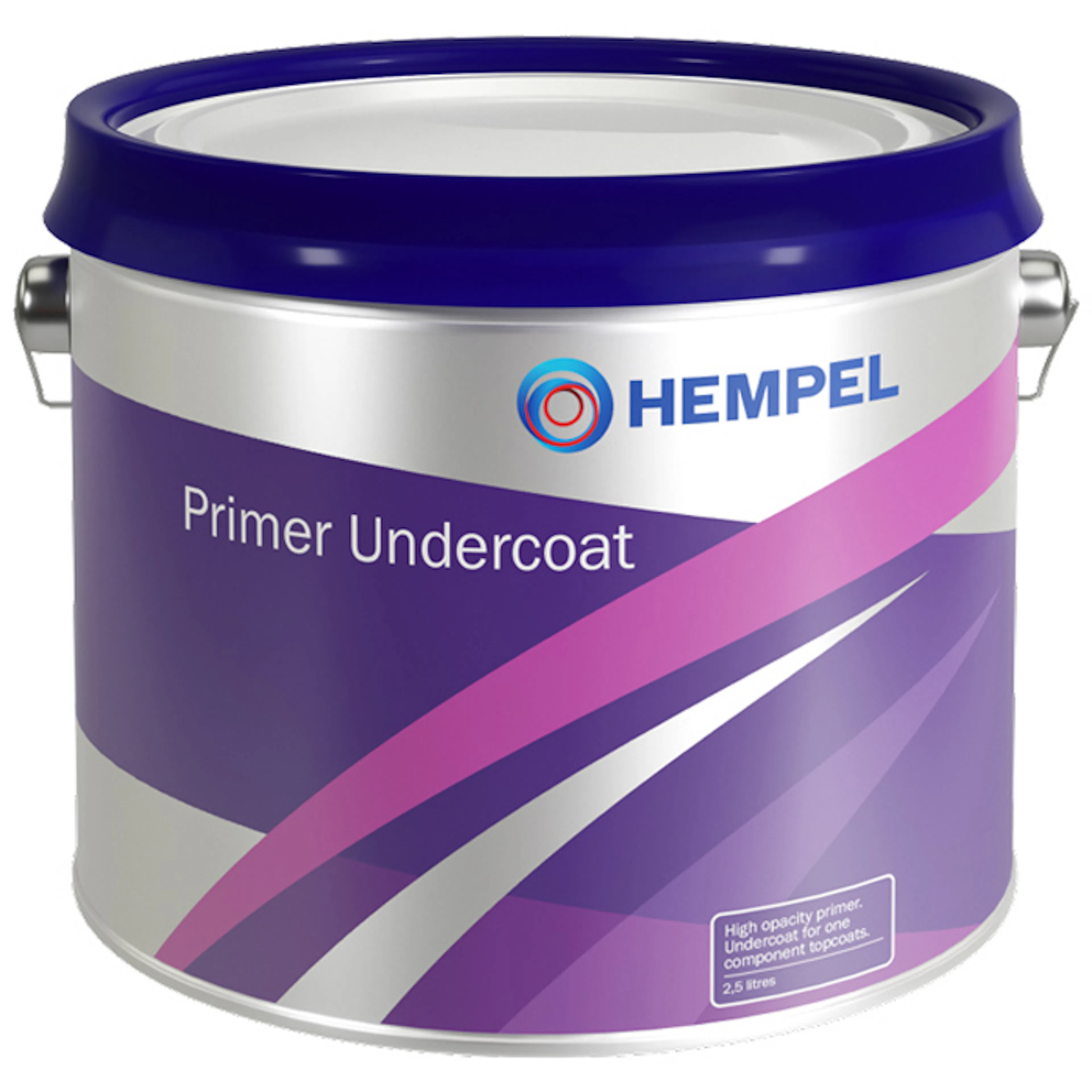 Hempel Primer Undercoat White 2,5L Volym: 2,5 l, Utförande: Vit