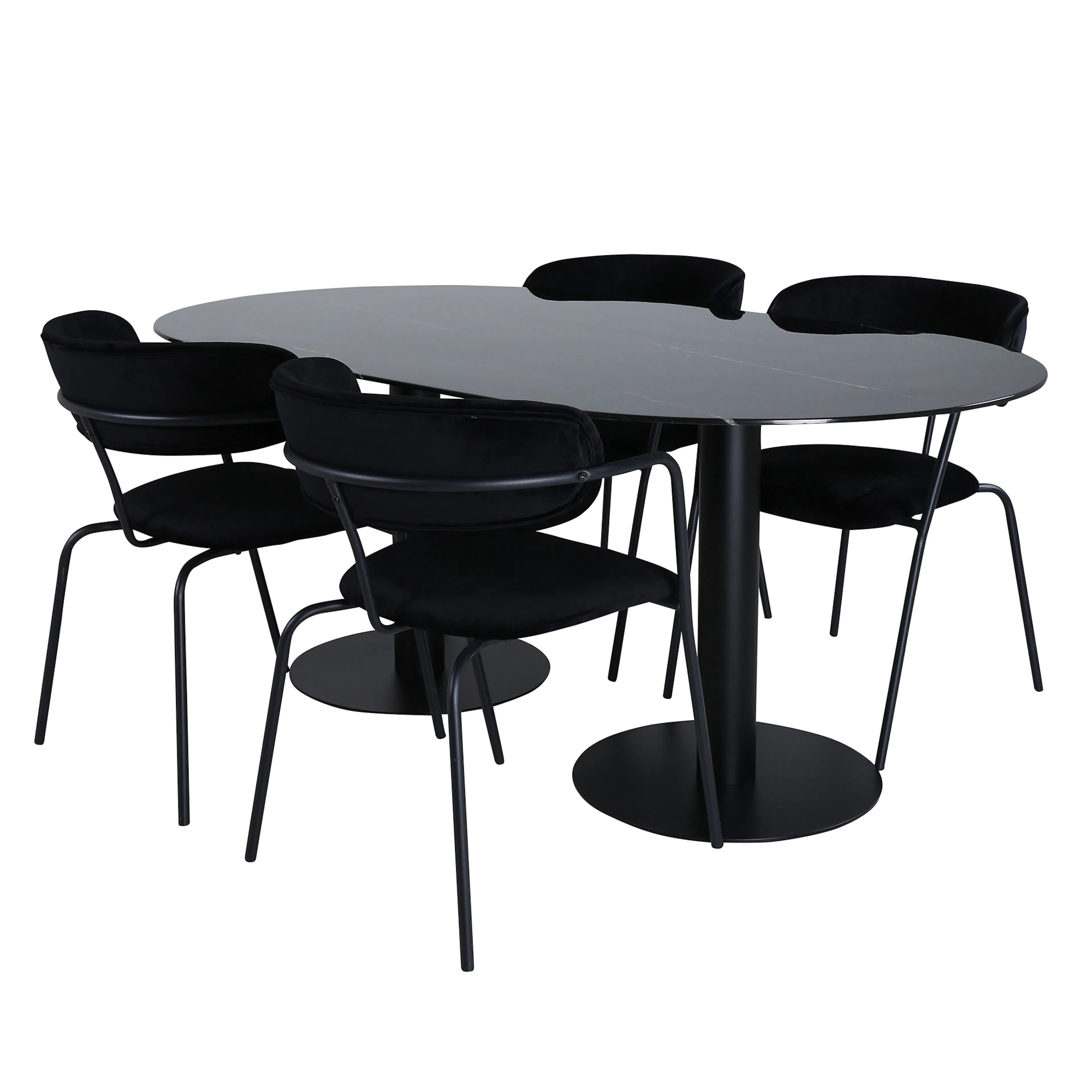 Matgrupp Venture Home Oslo med 4 Aris Stolar