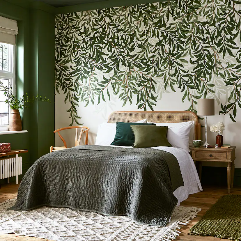 Fototapet William Morris At Home Willow Bough Greens