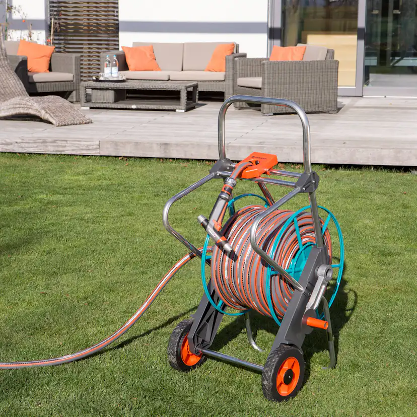 Metallslangvagn Gardena 100