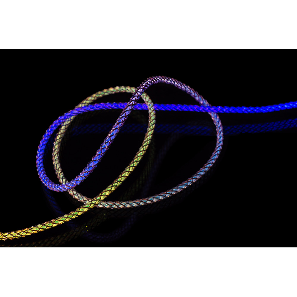 Kabel Fixed RGB LED 60W USB-C/C Fibre Cable 1.2m Multicolor