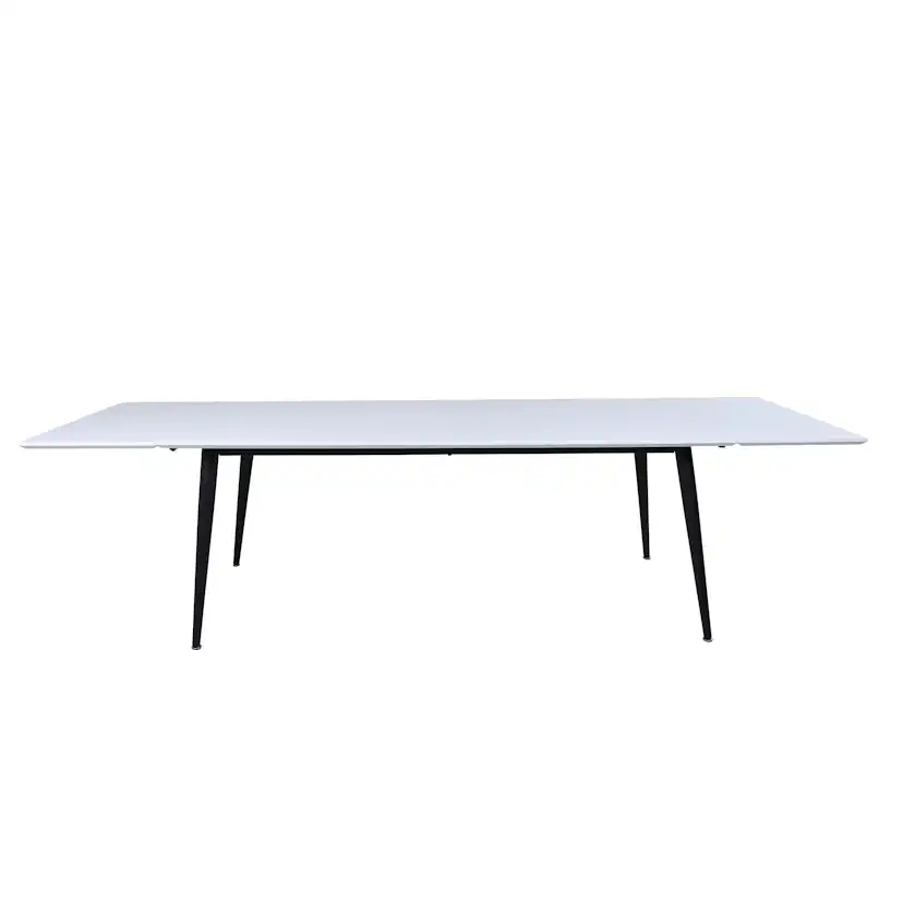 Matbord Venture Home Jimmy Vit Förlängningsbart Fyrkantigt Bord 195/285 cm