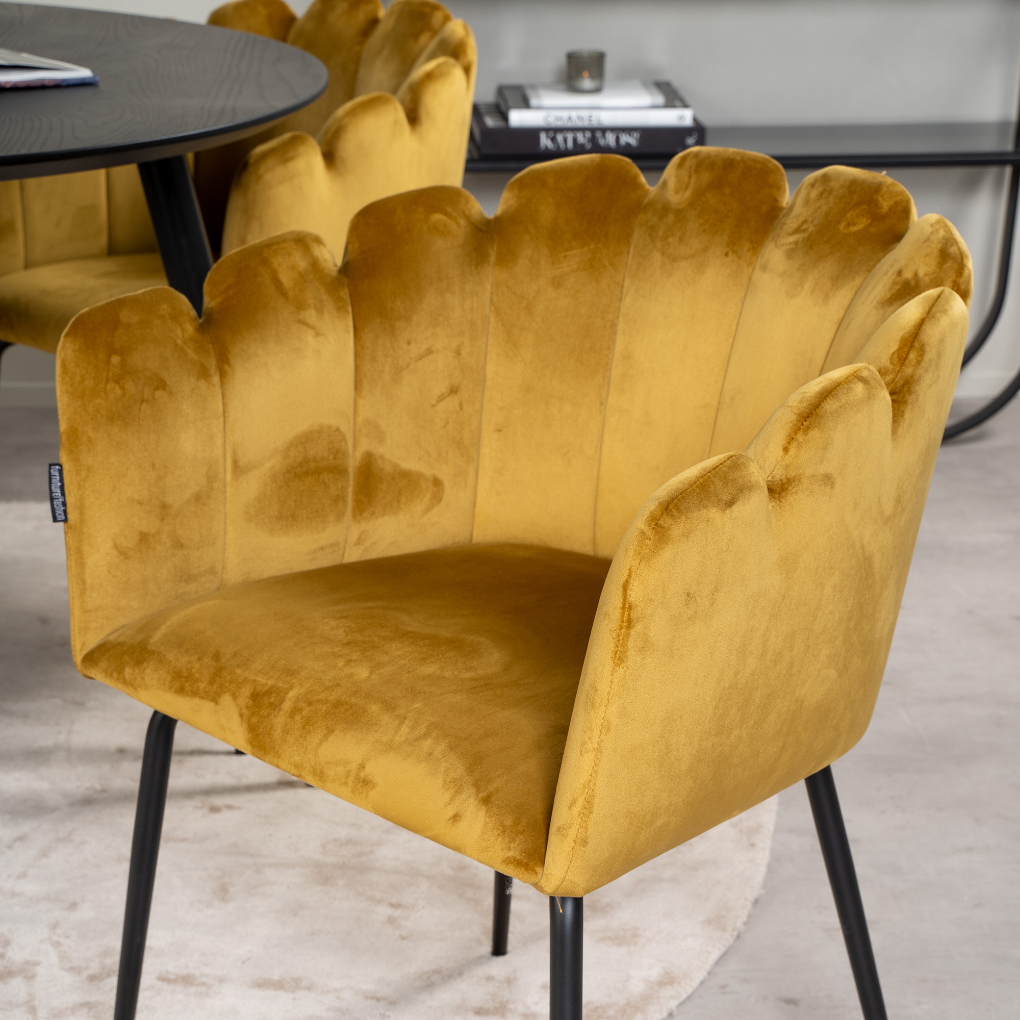 Matgrupp furniture/fashion Disa med 4 Limhamn Stolar