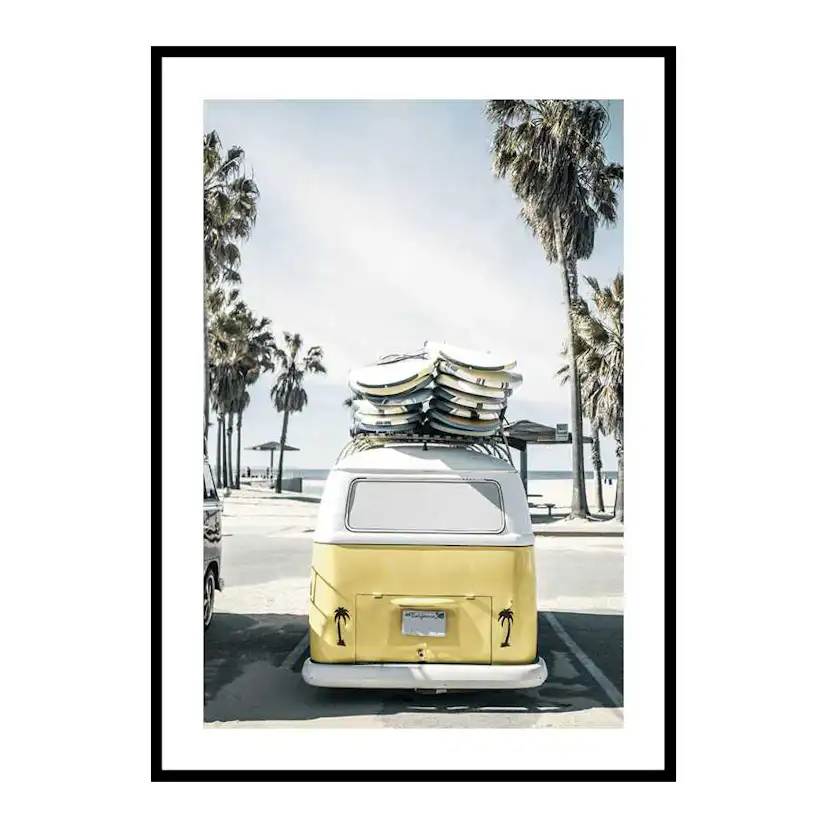 Poster Gallerix Venice Beach Surf Van