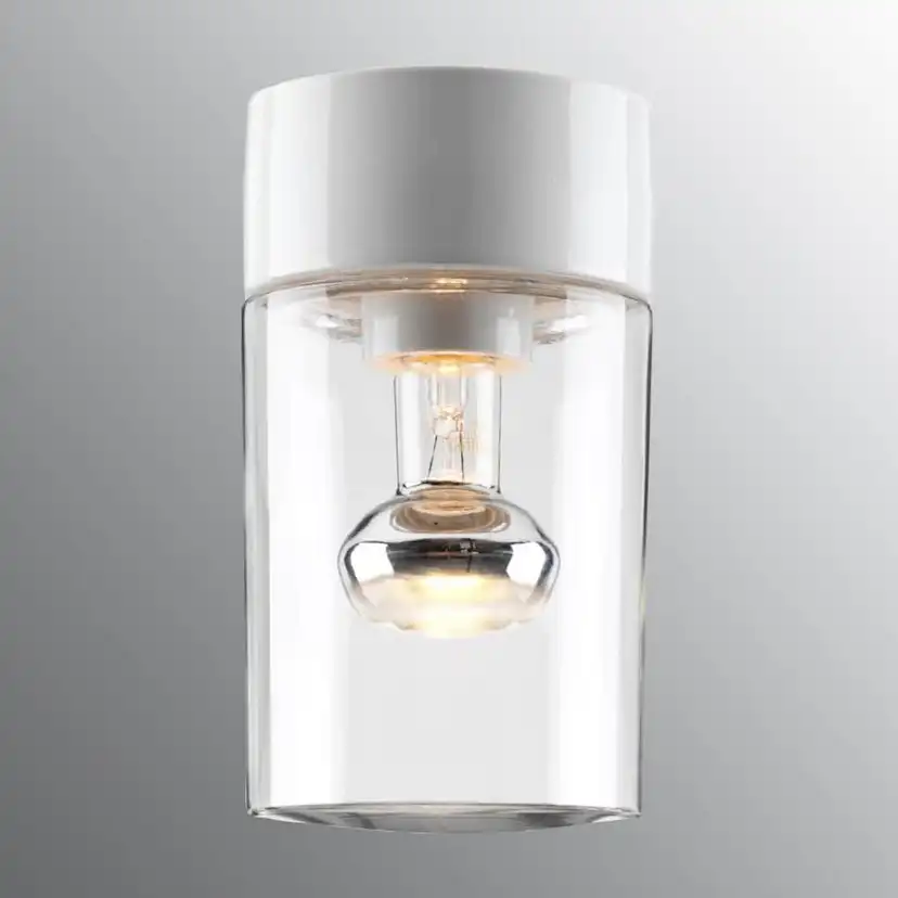 Vägg-/Taklampa Ifö Electric Opus 120 Klar Vit E27