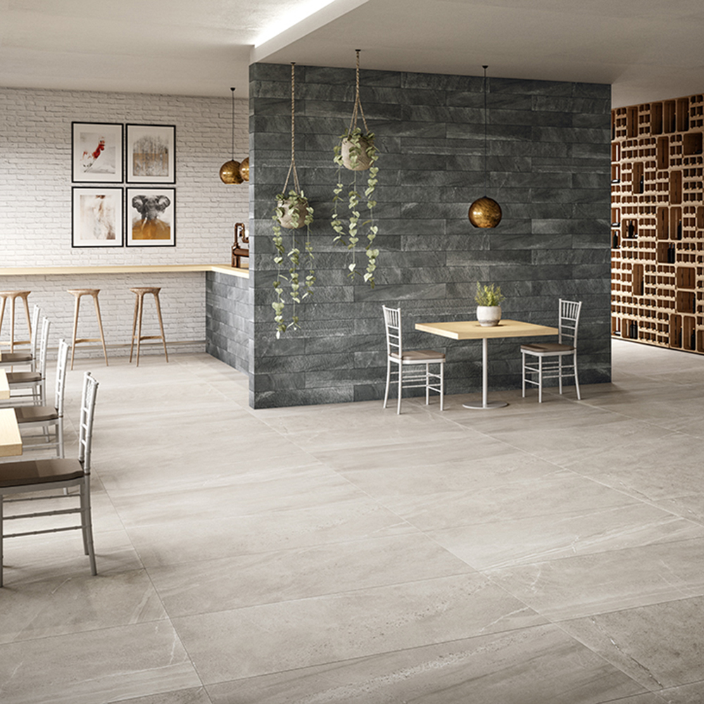 Klinker Coem Ceramiche Brit Stone Ivory Beige 15x15 cm Matt