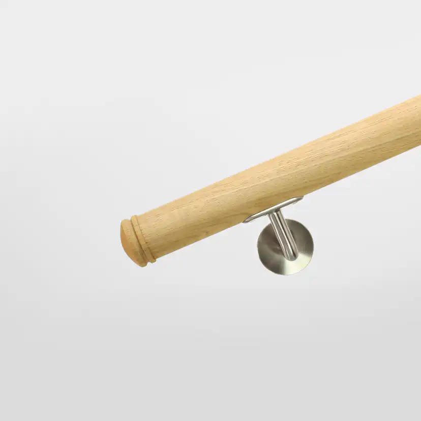 Ändknopp Herrljunga Ledstångsfabrik Svarvad K7 Björk