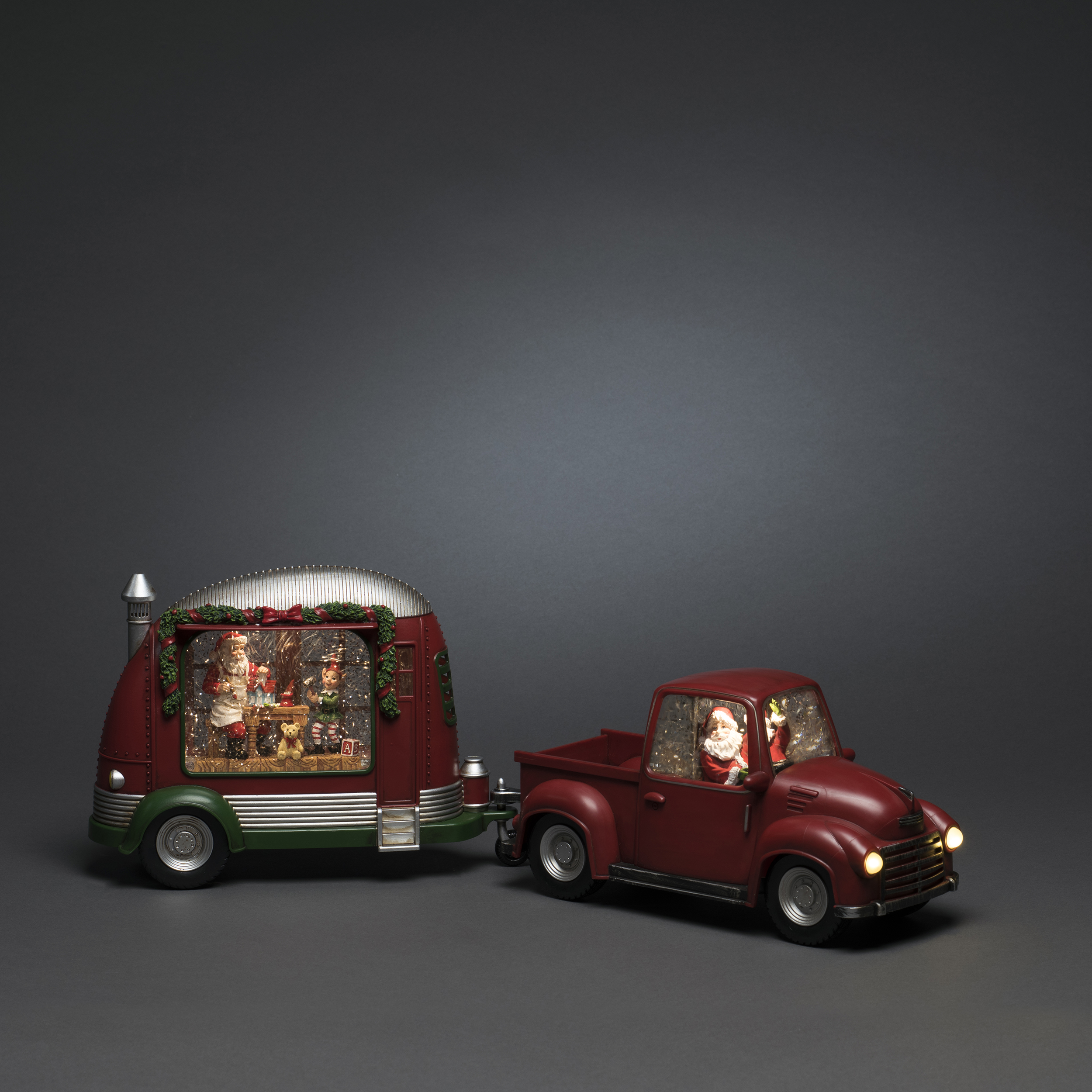 Dekorationsbelysning Gnosjö Konstsmide Pick-up med Tomte