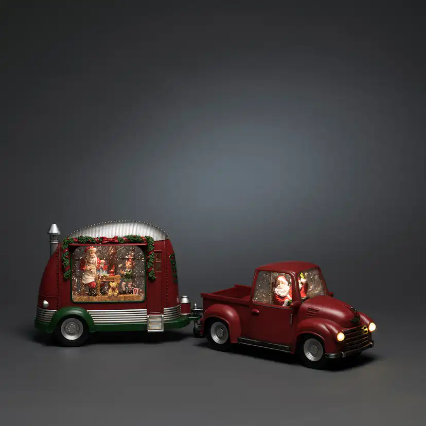 Dekorationsbelysning Gnosjö Konstsmide Pick-up med Tomte