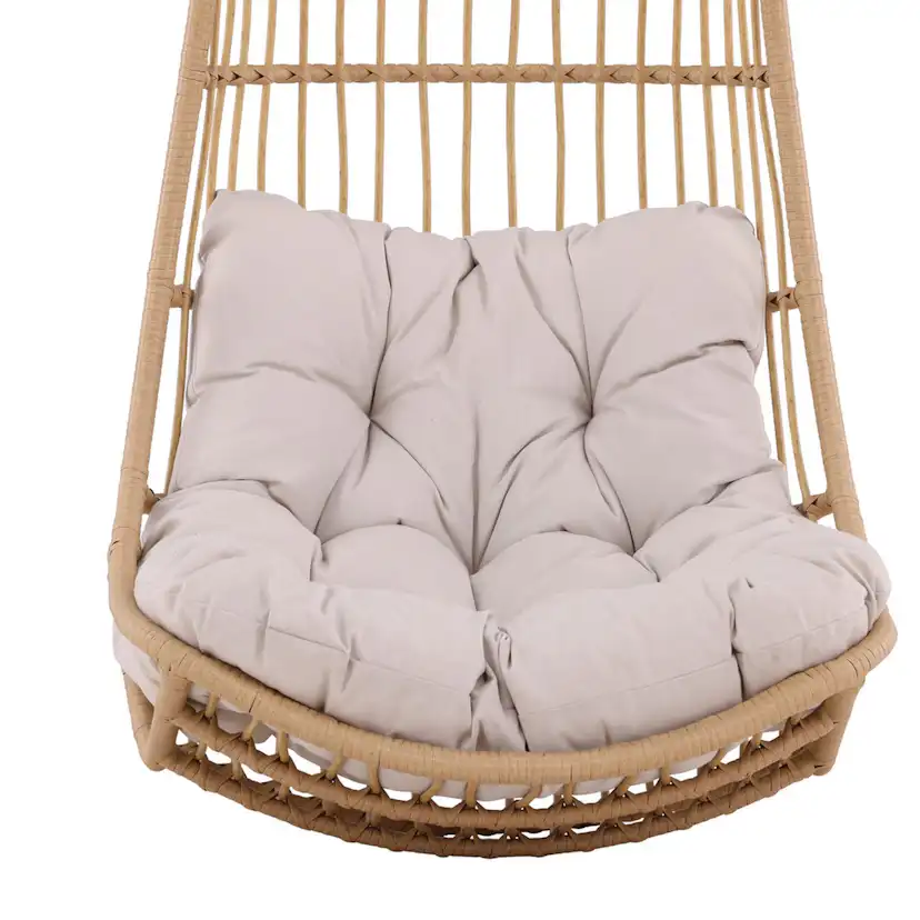 Pulau Hangingchair Rattan Nature / Creme Natur