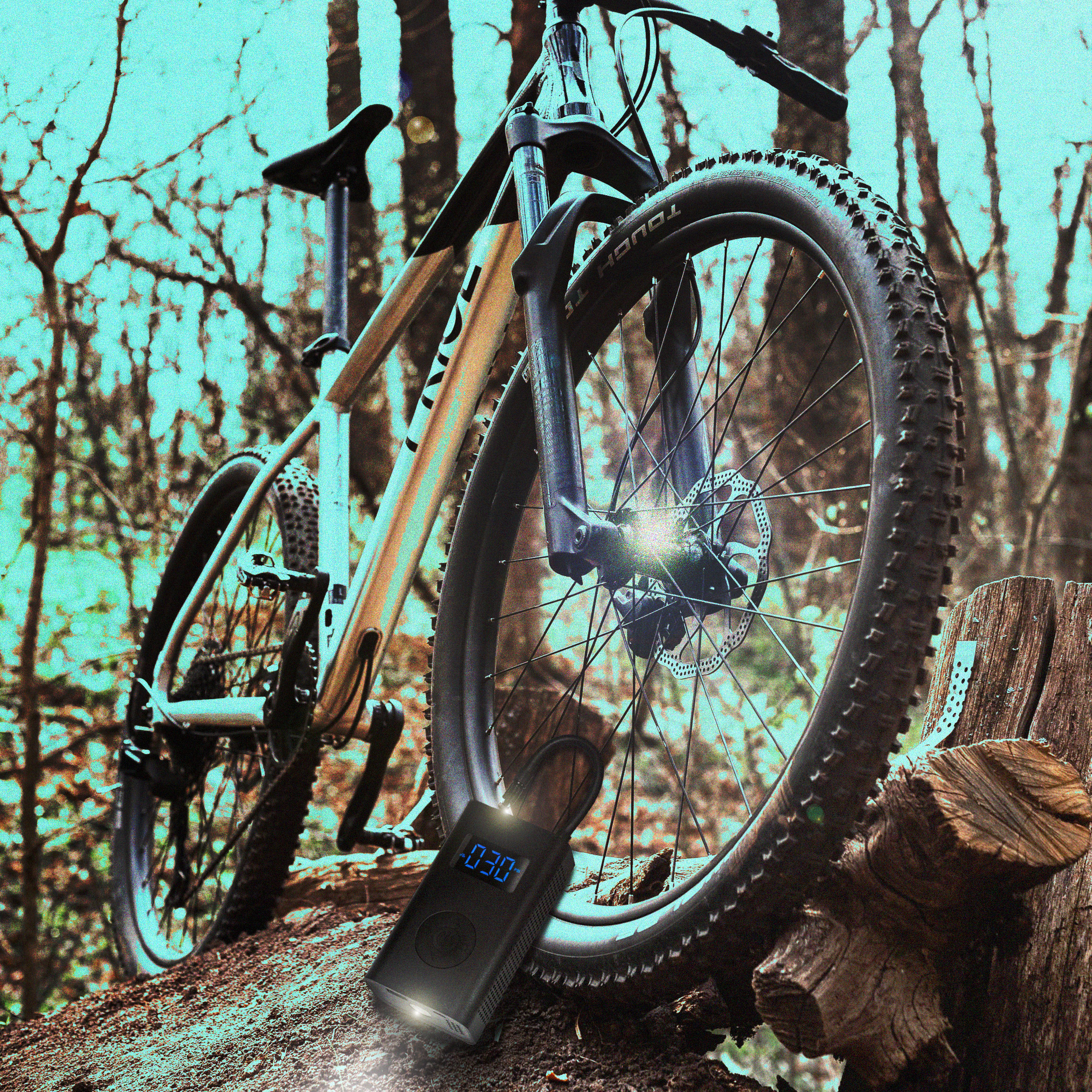 Portabel Luftkompressor LogiLink 0,2-10,3 bar