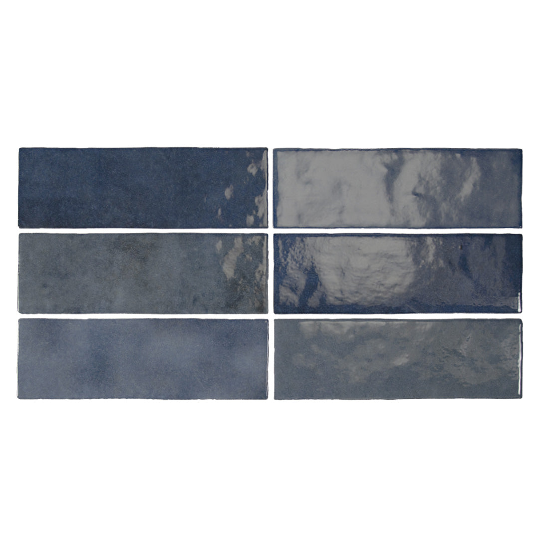 Kakel Tenfors Creativa Colonial Blue Blank 6,5x20