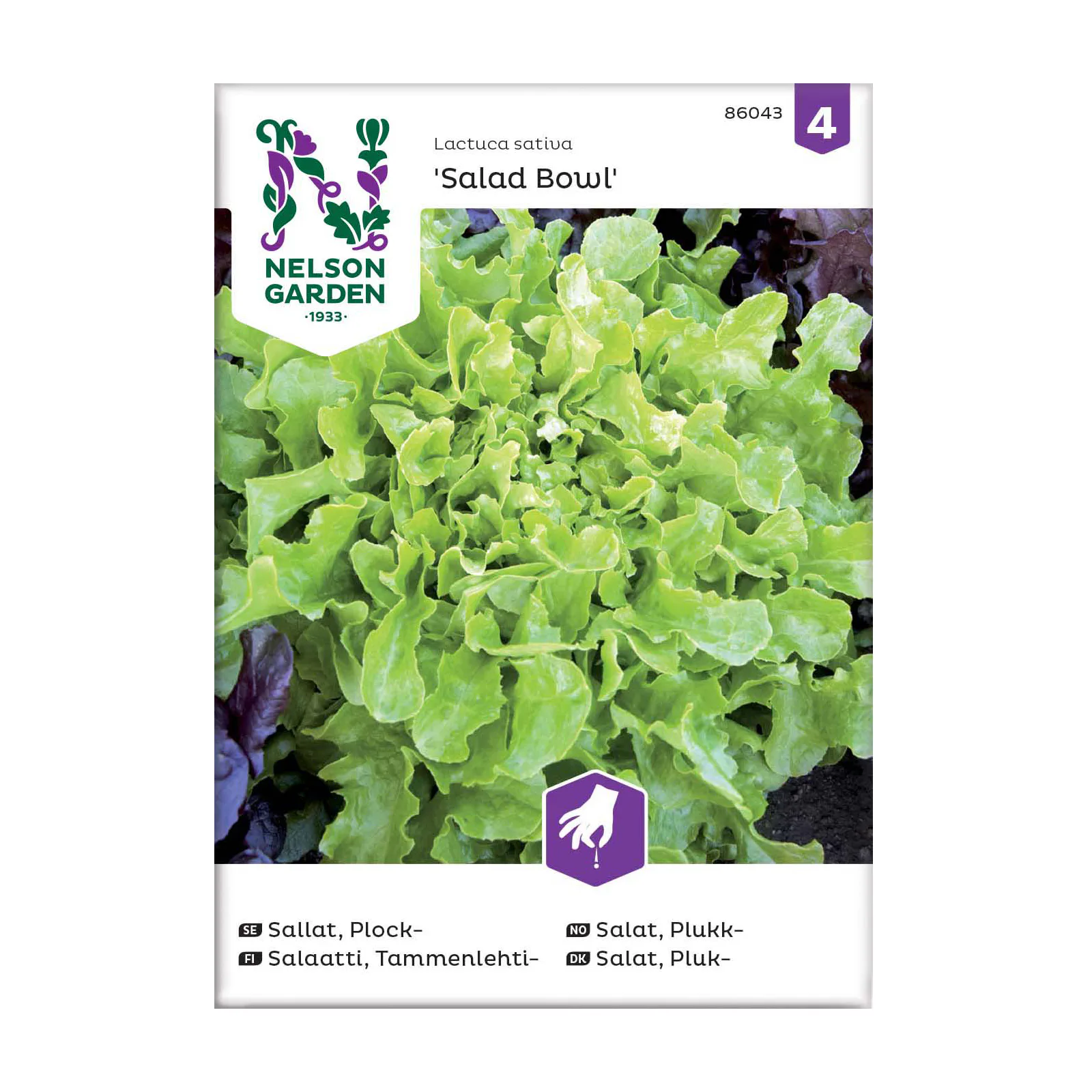 Frö Plocksallat Nelson Garden Salad Bowl