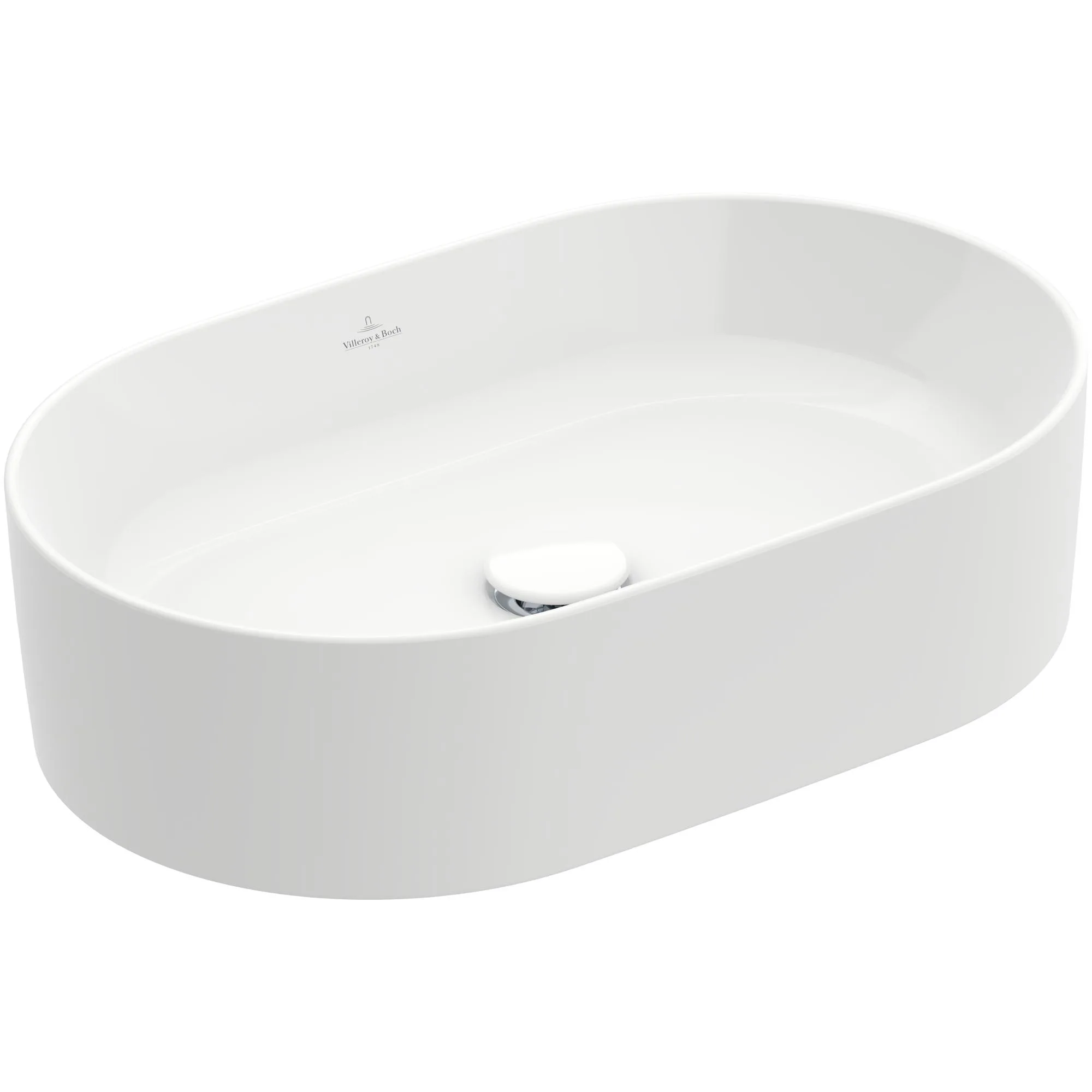 Fristående Tvättställ Villeroy & Boch Collaro Ovalt