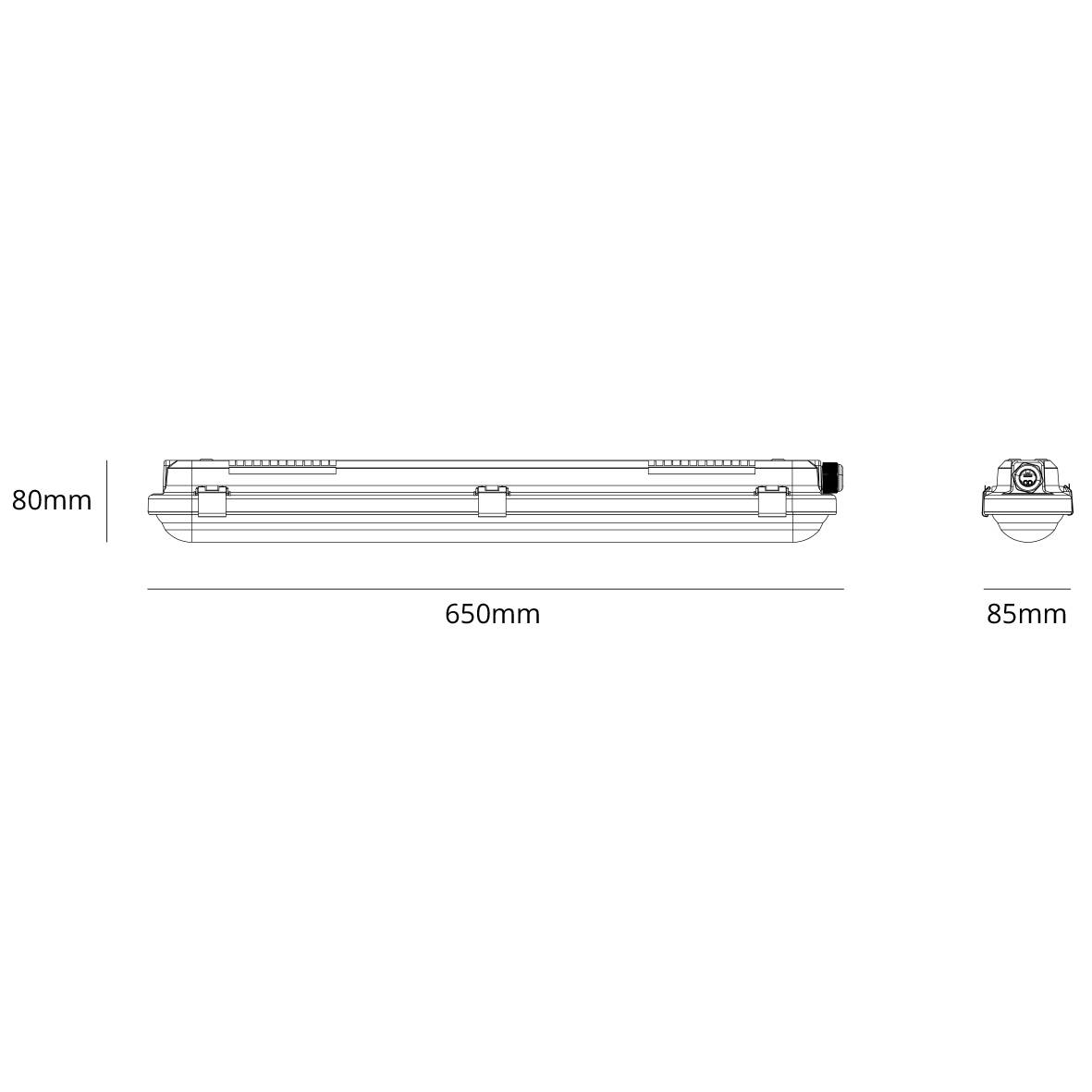 Industriarmatur SG ARMATUREN Tysnes 66 4000K IP66