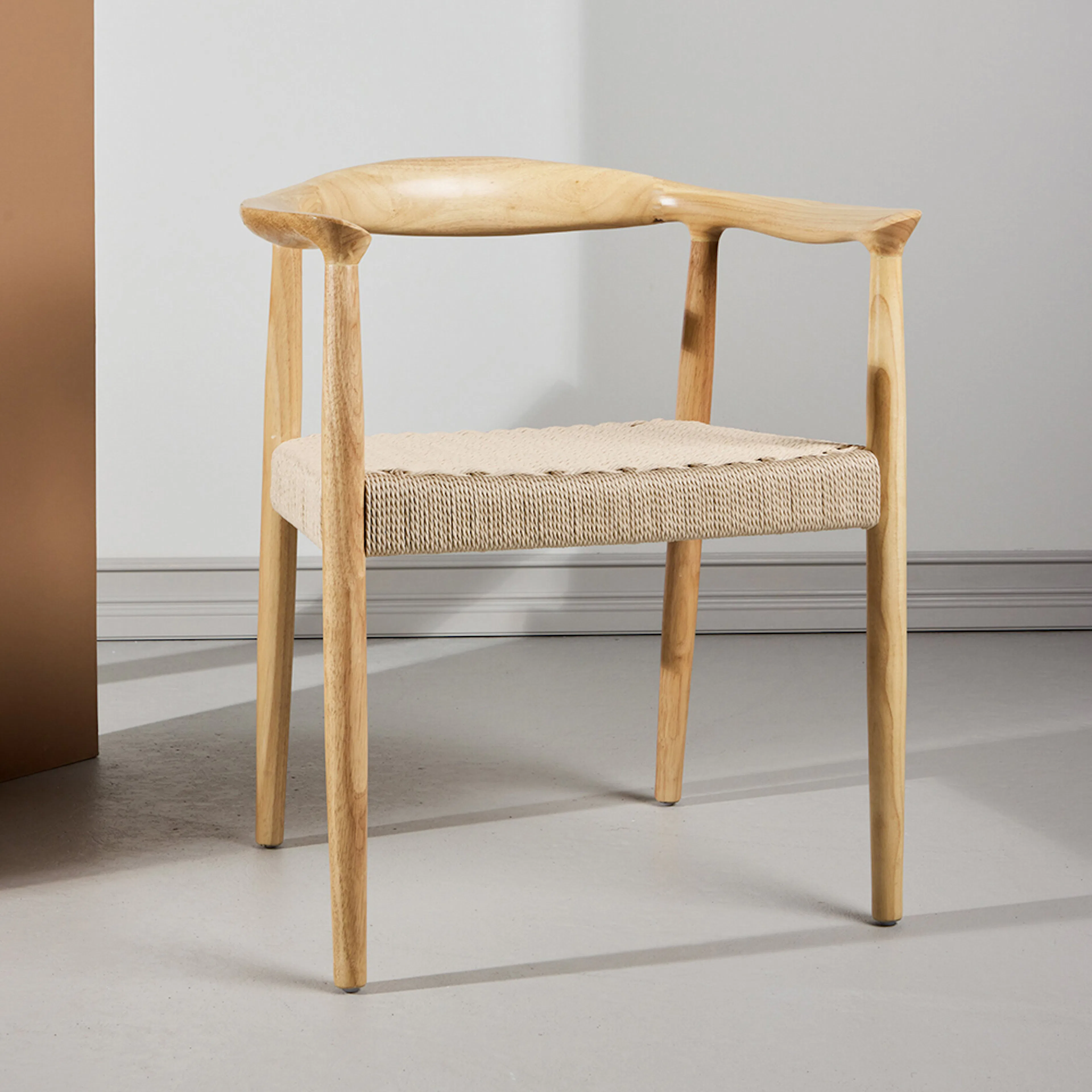 Matstol Vind Lovön Karmstol Flätad