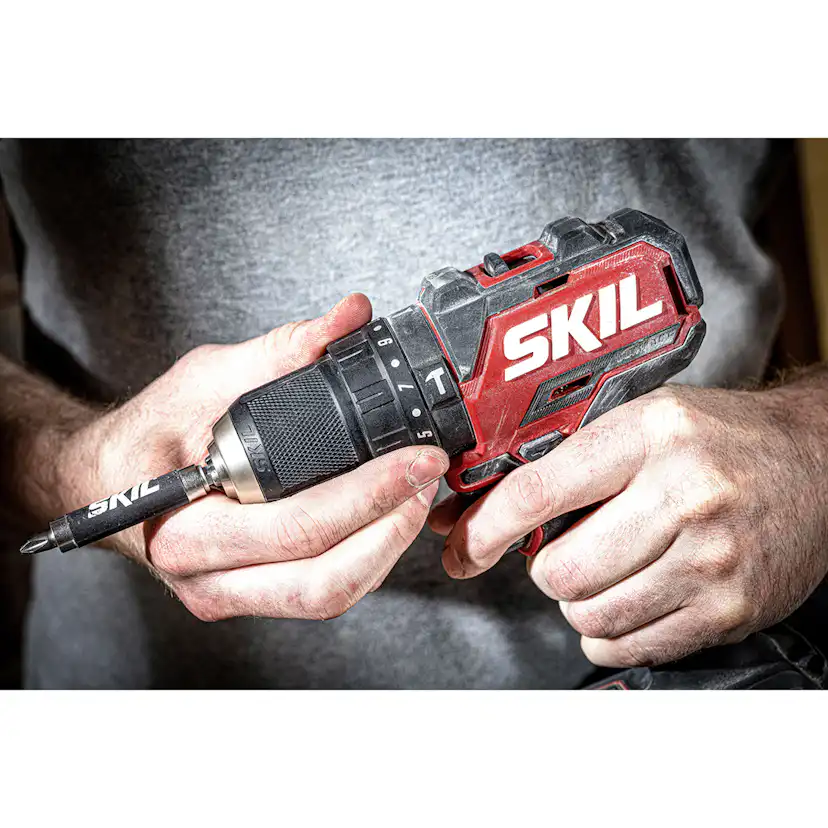 Slagborr/Skruvdragare SKIL 3075 HA Batteridriven Kolborstfri