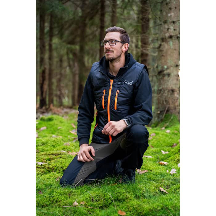 Värmeväst Genzo Arctic Original Herr med Batteri & Laddare
