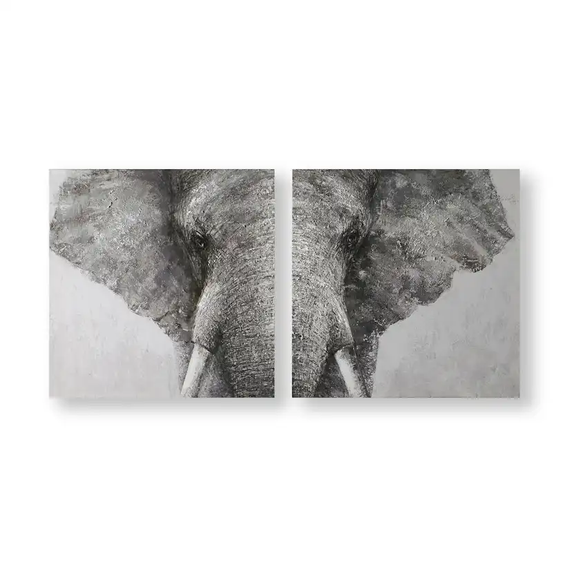 Tavla Art For The Home Majestic Elefant Set