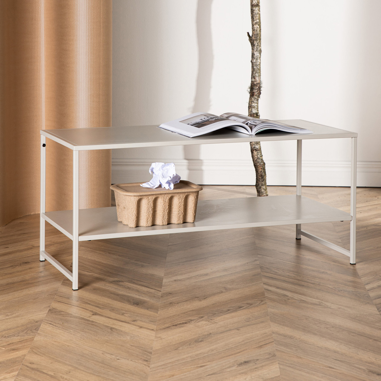 Sidobord Venture Home Staal End Bord