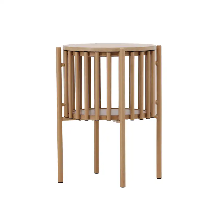 Sidobord Venture Home Rubbo Ø45x65 cm med Förvaring