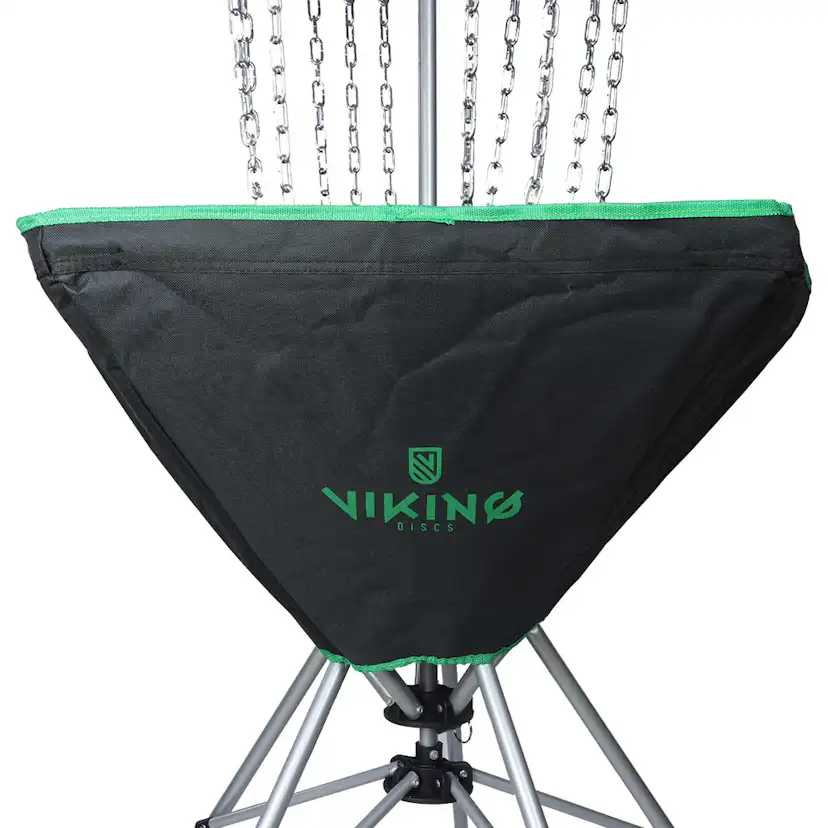 Frisbeegolfkorg Viking Discs Raid Basket Hopfällbart, Inkl. Väska