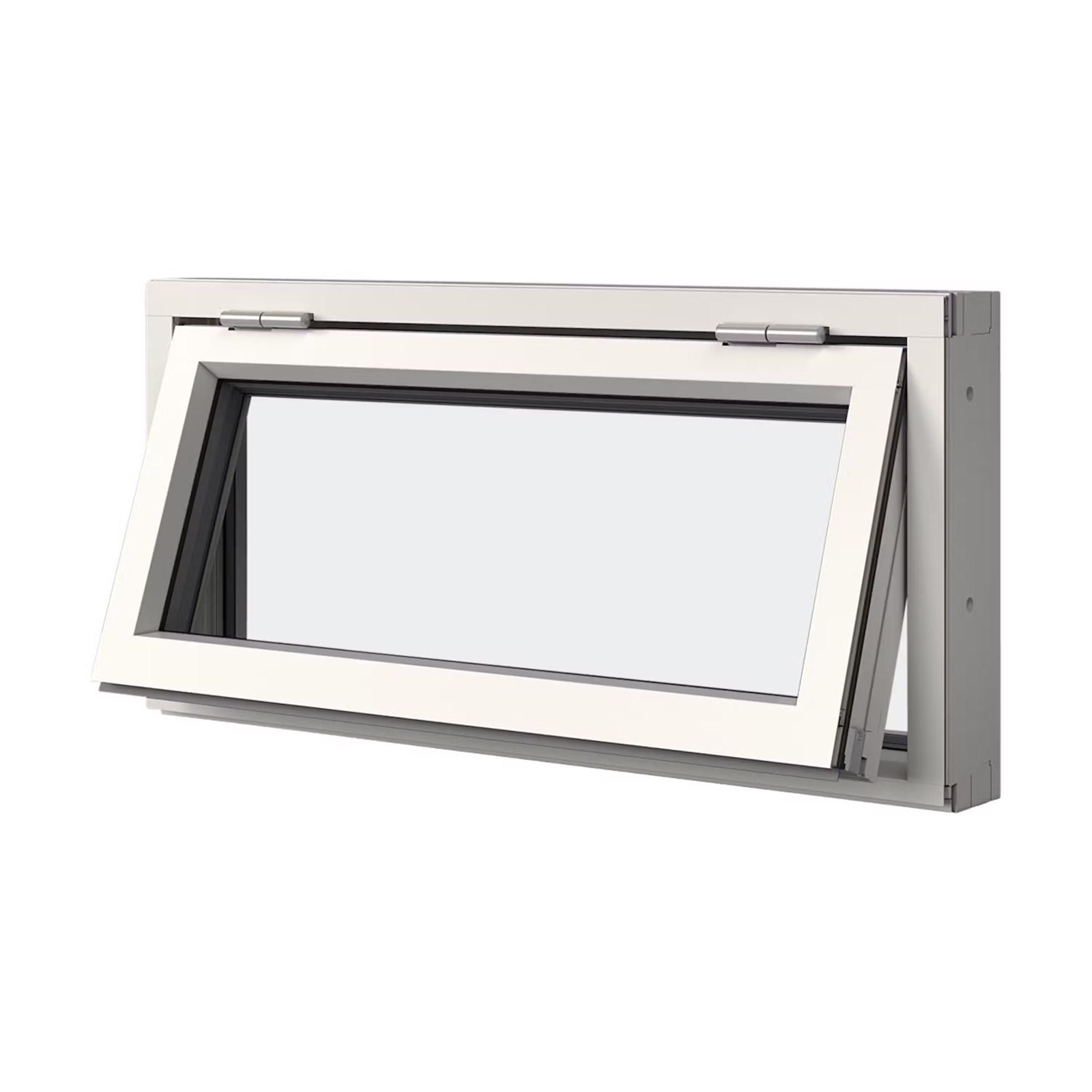 Överkantshängt Fönster Elitfönster Original Aluminium 100 3-Glas Express