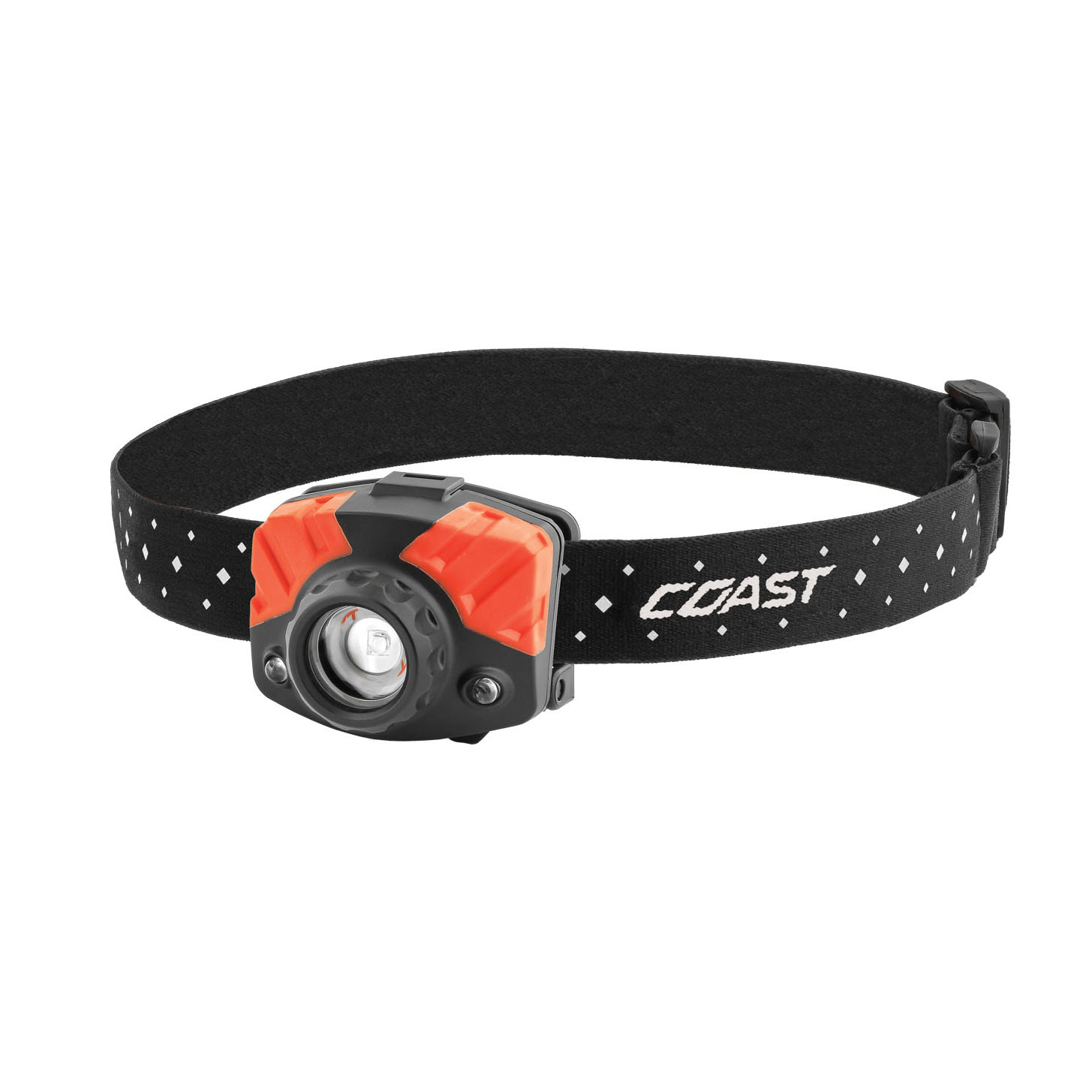 Pannlampa Coast FL65 Svart 415 Lumen BlisterFörpackning
