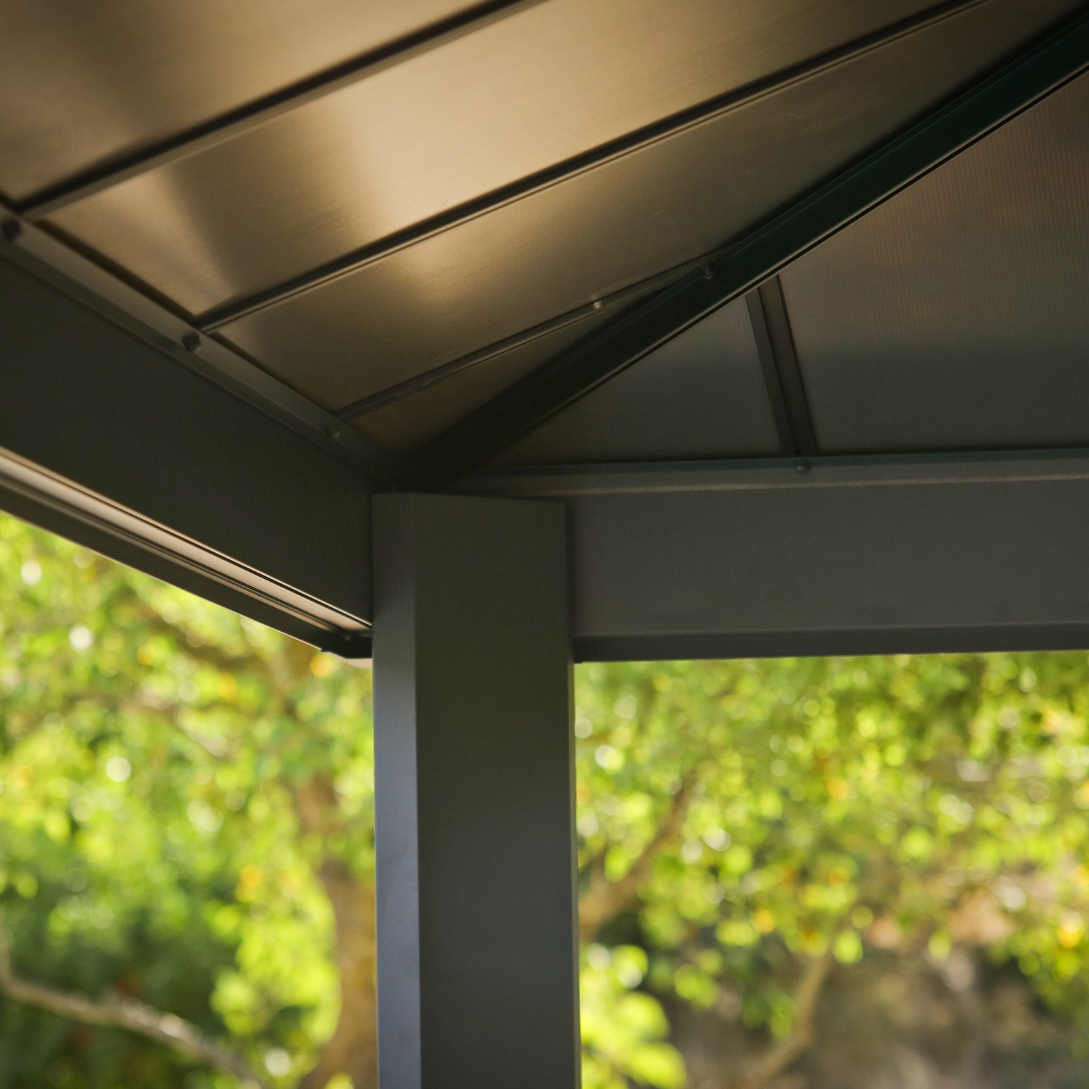 Carport Canopia by Palram Colorado Metall Dubbel Apex 4,3 X 5 m