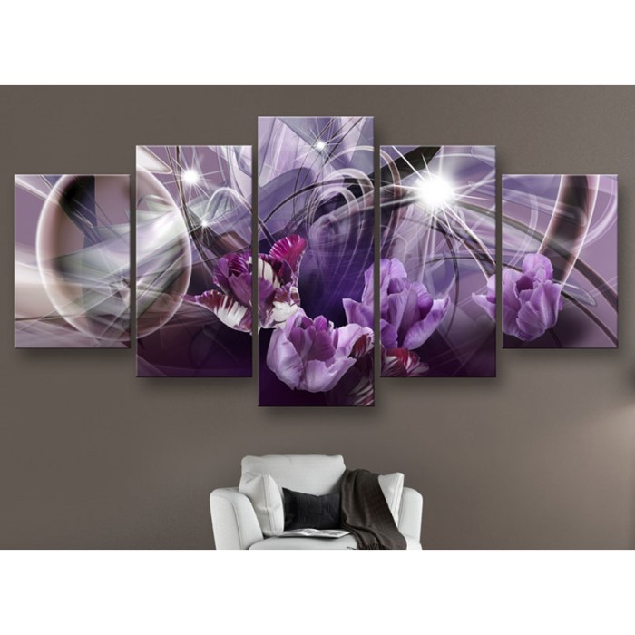 Tavla Arkiio Purple Of Tulips