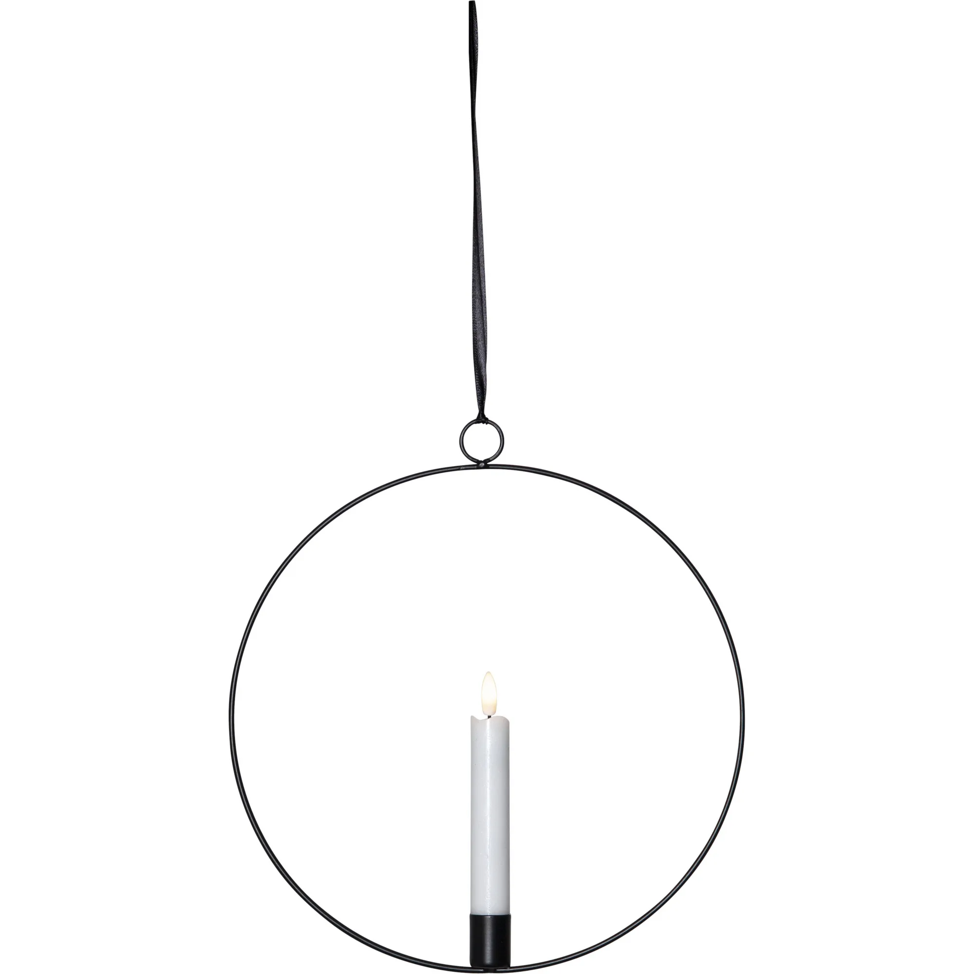 Inomhusdekoration Flamme Ring Svart