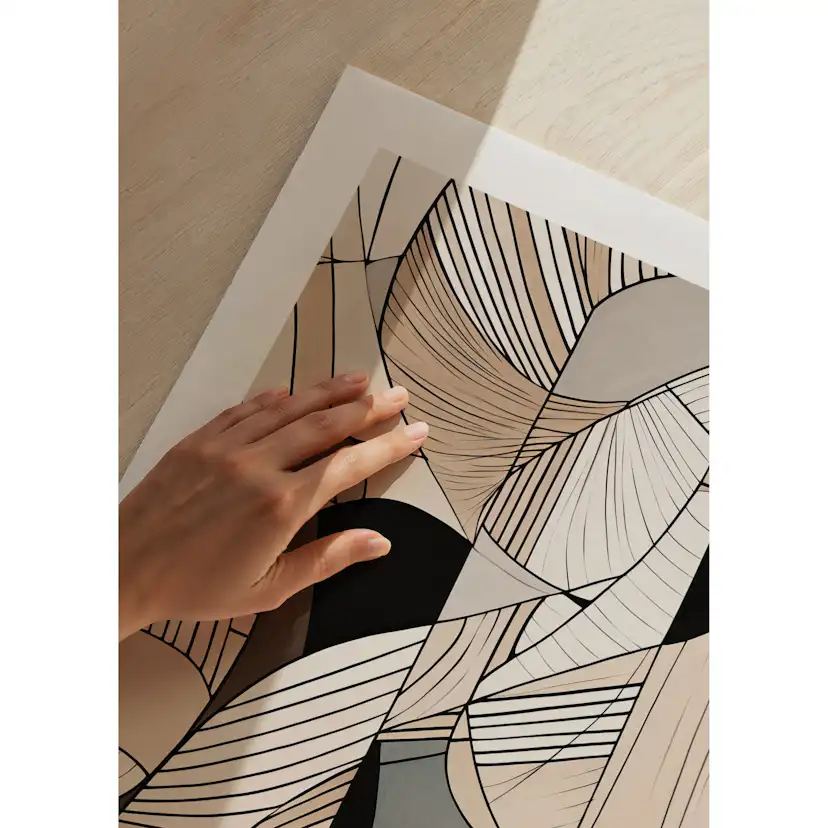 Poster Gallerix Abstract Botanical Pattern