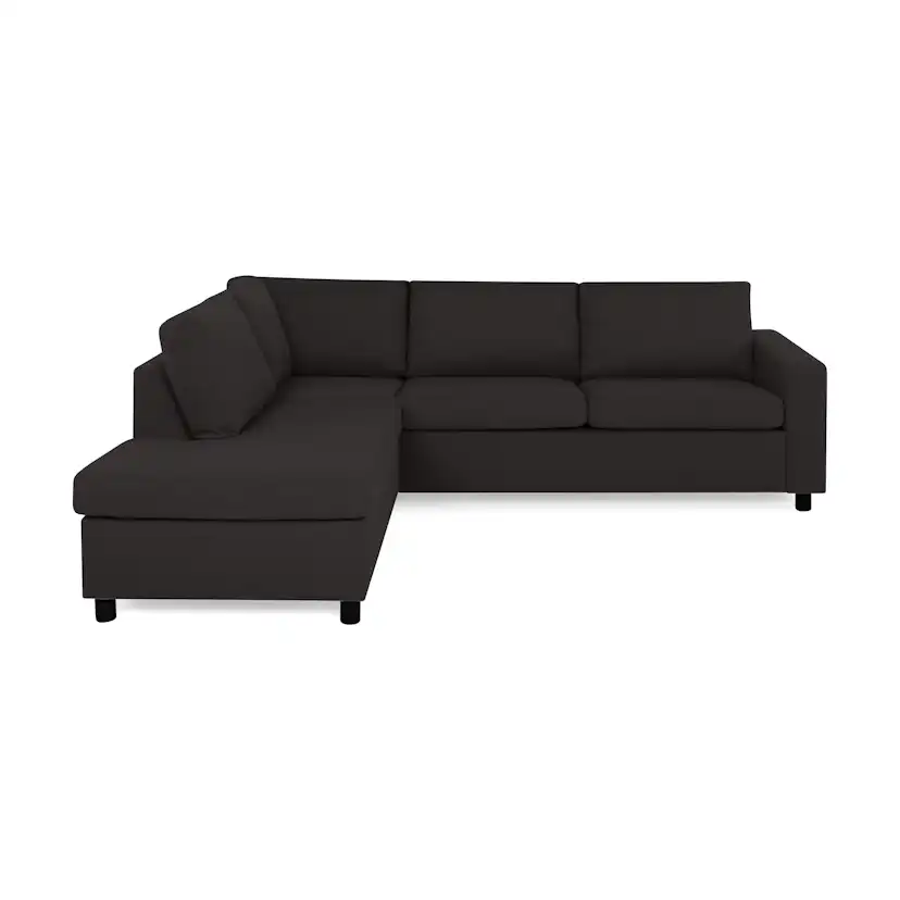 3-sitssoffa Basic Home Crazy L-formad Schäslong 250 cm