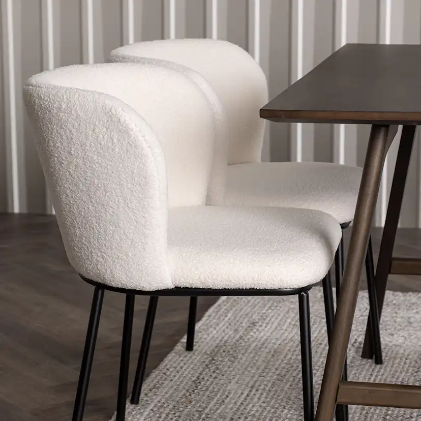 Matgrupp Venture Home Kaseidon med 4 st Edina stolar