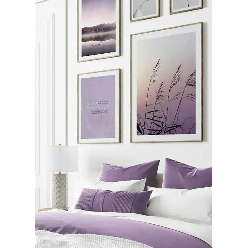 Weeds In Sunset 50x70 cm