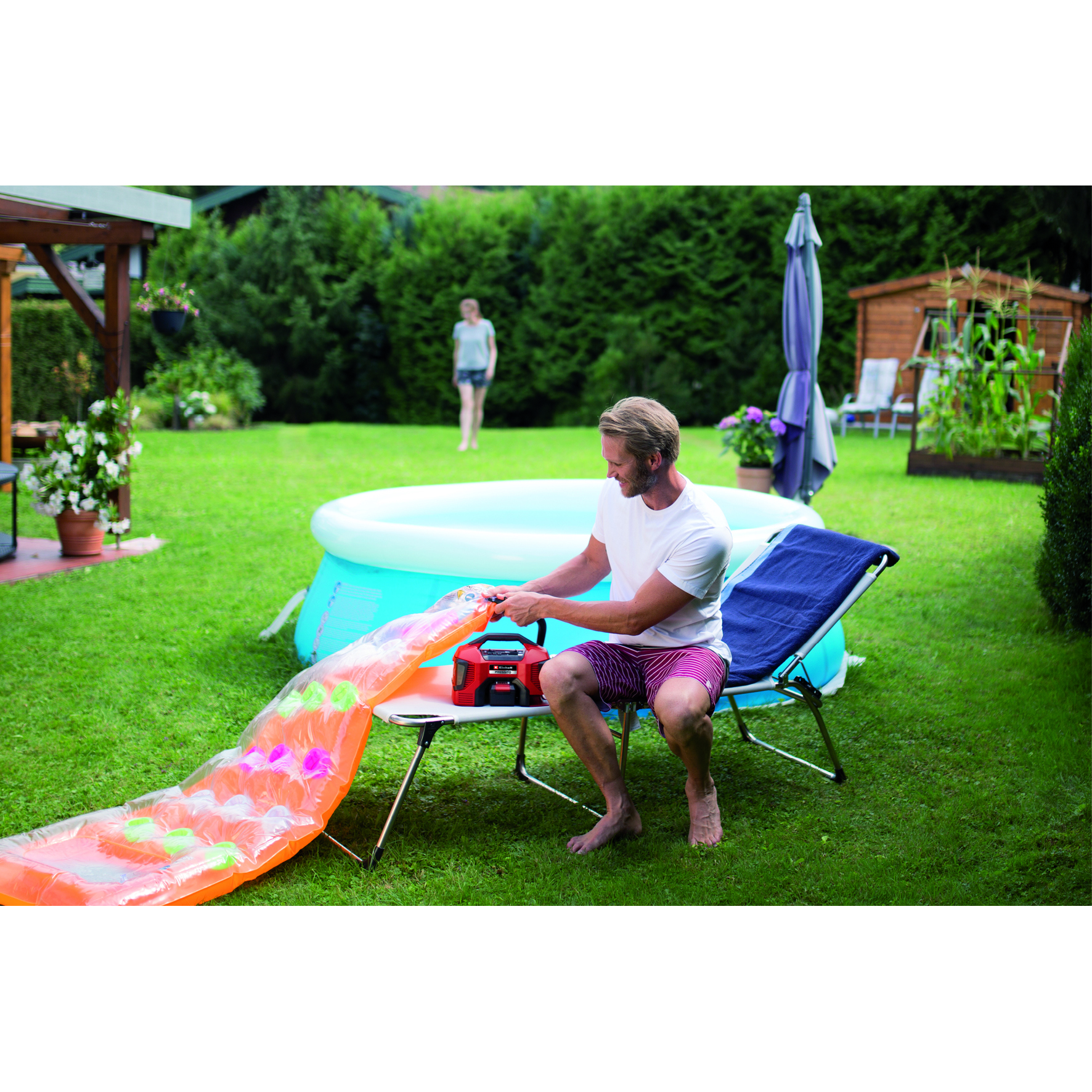 Kompressor Einhell Pressito 18V Utan Batteri & Laddare