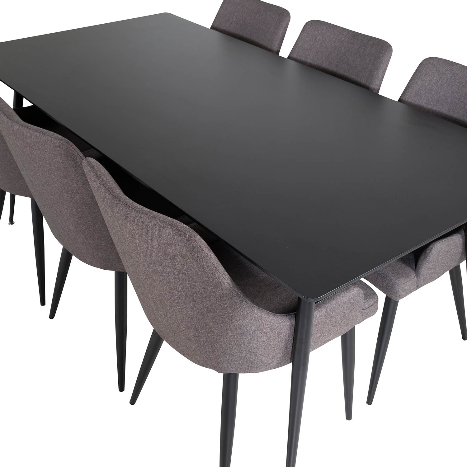 Matgrupp Venture Home Silvia med 6 Plake Stolar