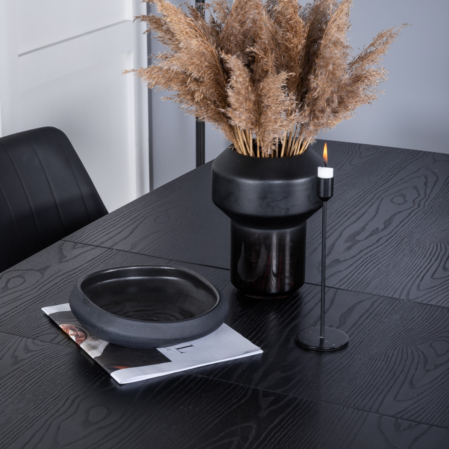 Matgrupp Venture Home Guld med 4 Corina Stolar Konstläder