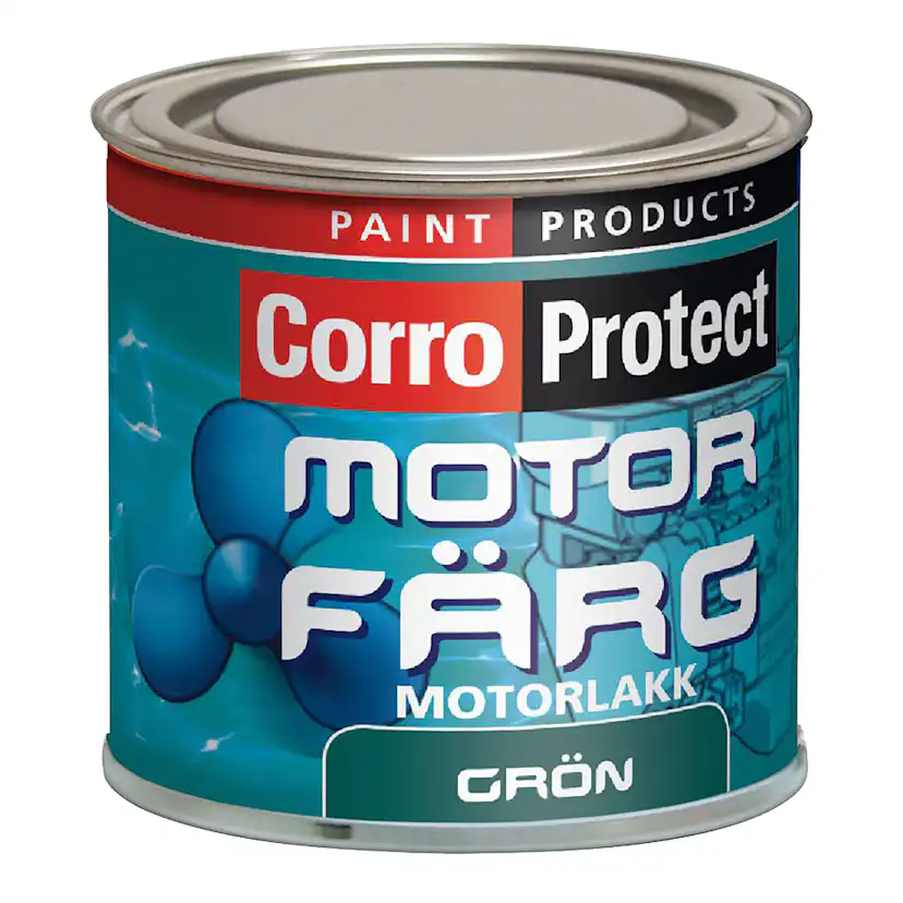 Motorfärg CorroProtect Marin Grön