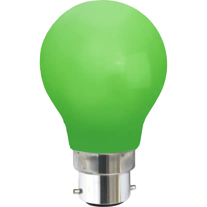 LED-lampa Star Trading B22 A55 Outdoor Lighting Grön 0,9W