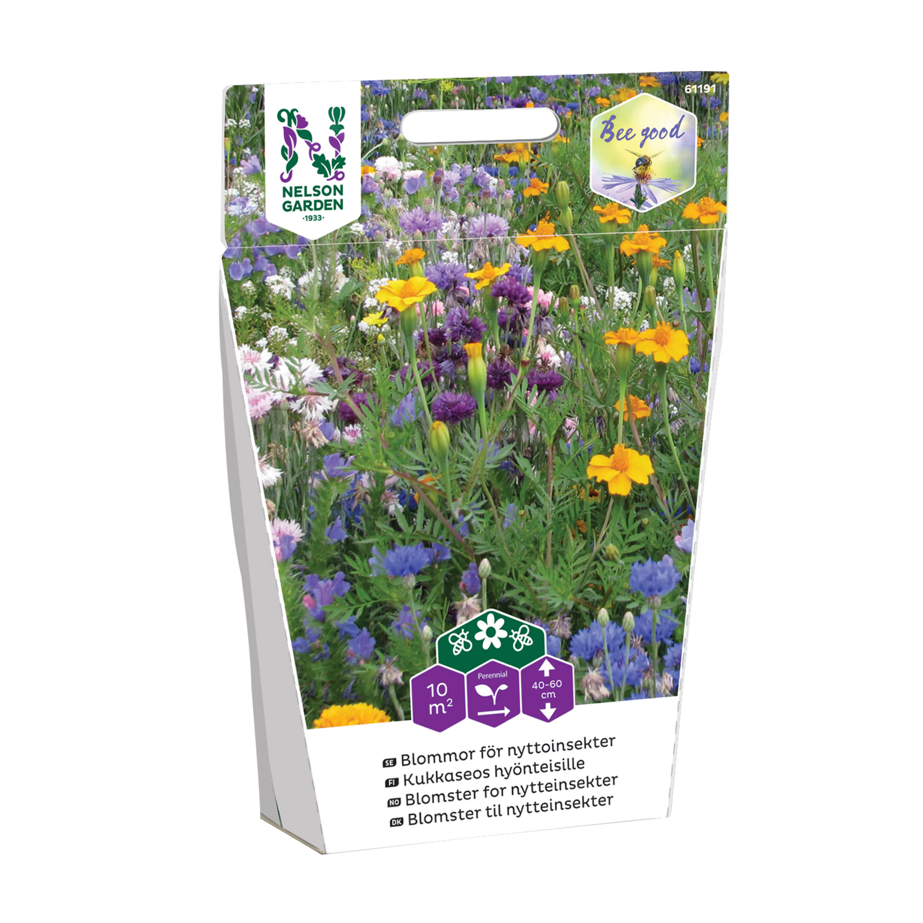 Frö Blommor Nelson Garden För nyttoinsekter