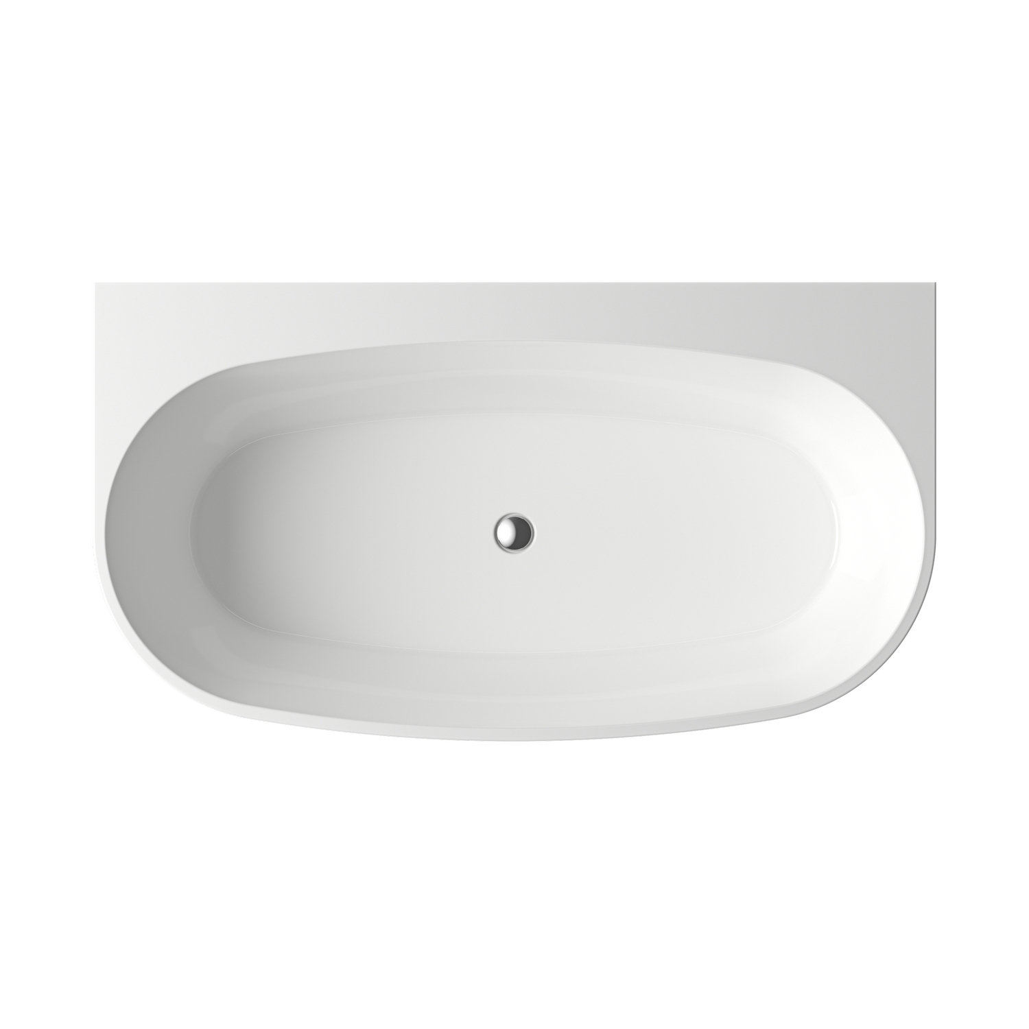 Badkar Svedbergs Lule Lucite 1580 mm