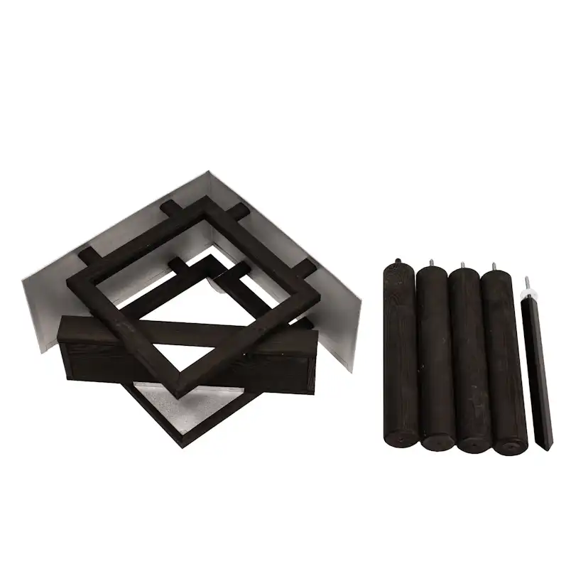 Fågelmatare Hortus Furu Zink Med Stativ